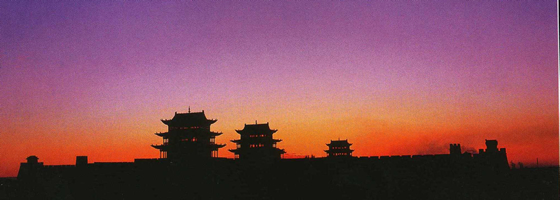 インターンシップ地域情報/西安の夜景